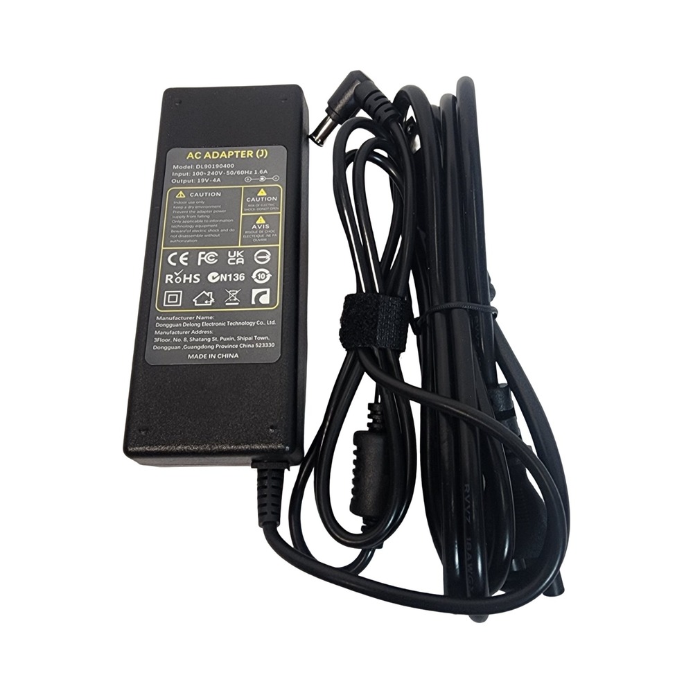 19V 4A AC Adapter Charger for LG 19–27" LED LCD‎ Monitor TV Power Supply